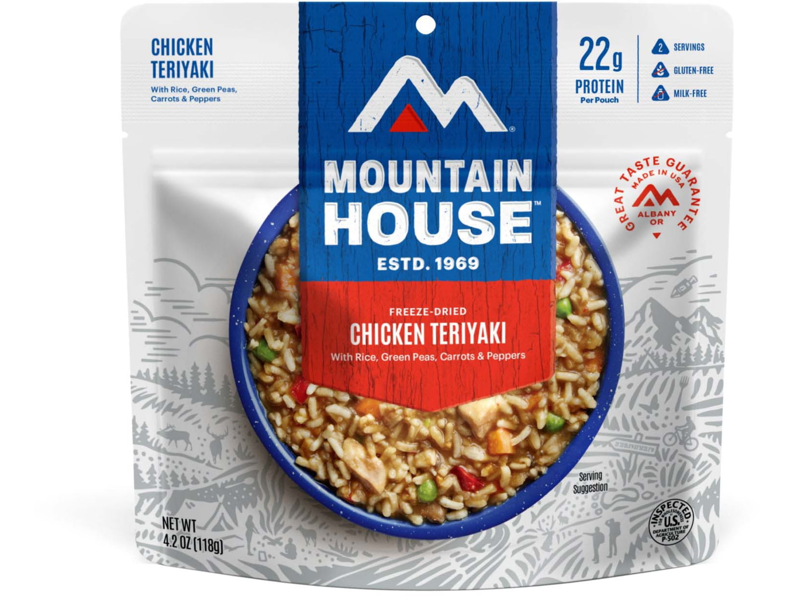 Mountain House Chicken Teriyaki with Rice Pouch 2