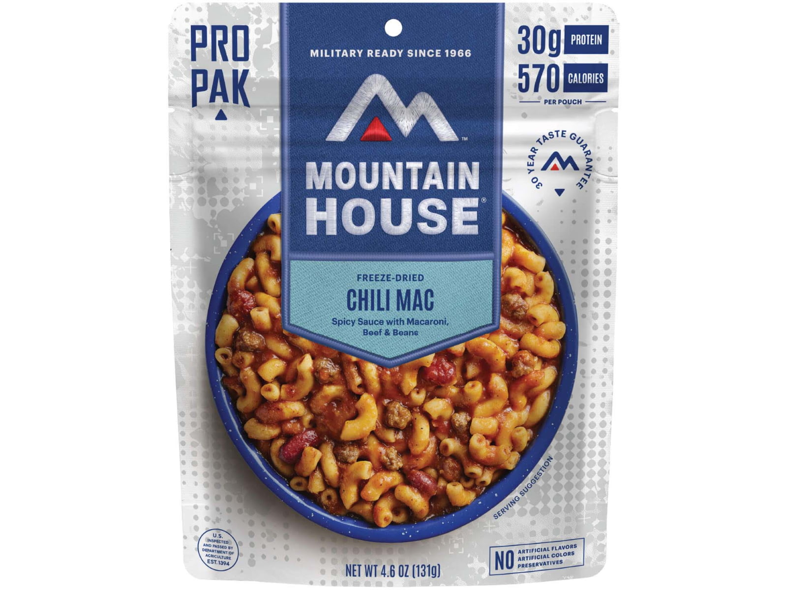 Mountain House Chili Mac with Beef Pro-Pak Pouch 1