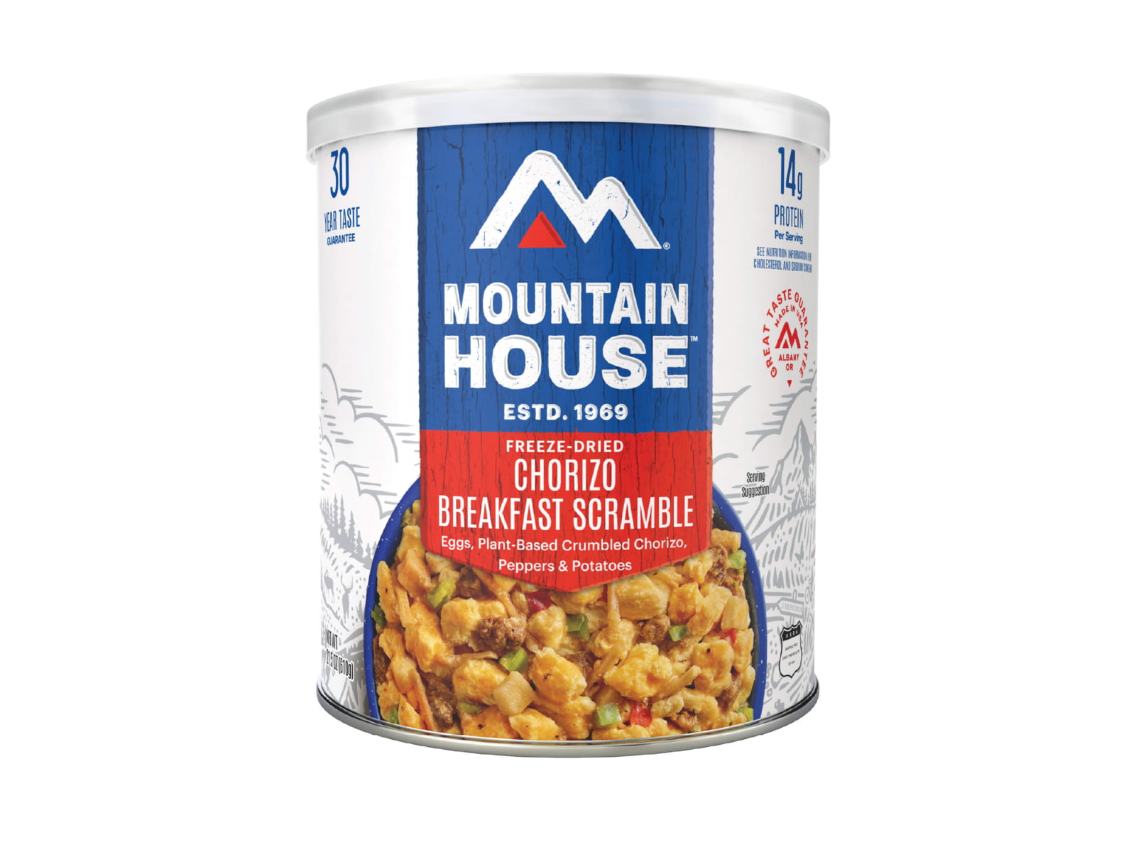 Mountain House Chorizo Breakfast Scramble Can