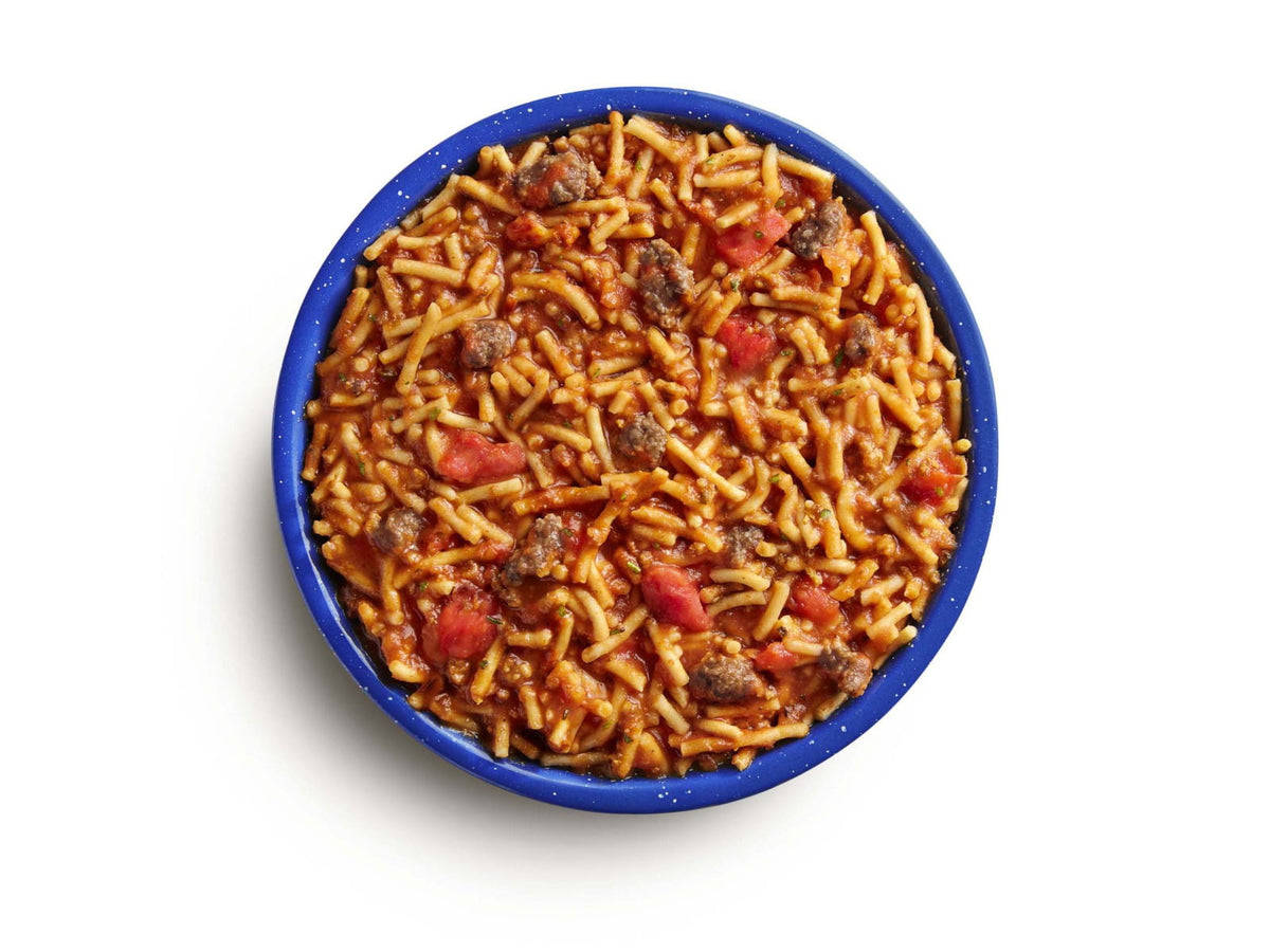 Mountain House Classic Spaghetti with Meat Sauce Can 1