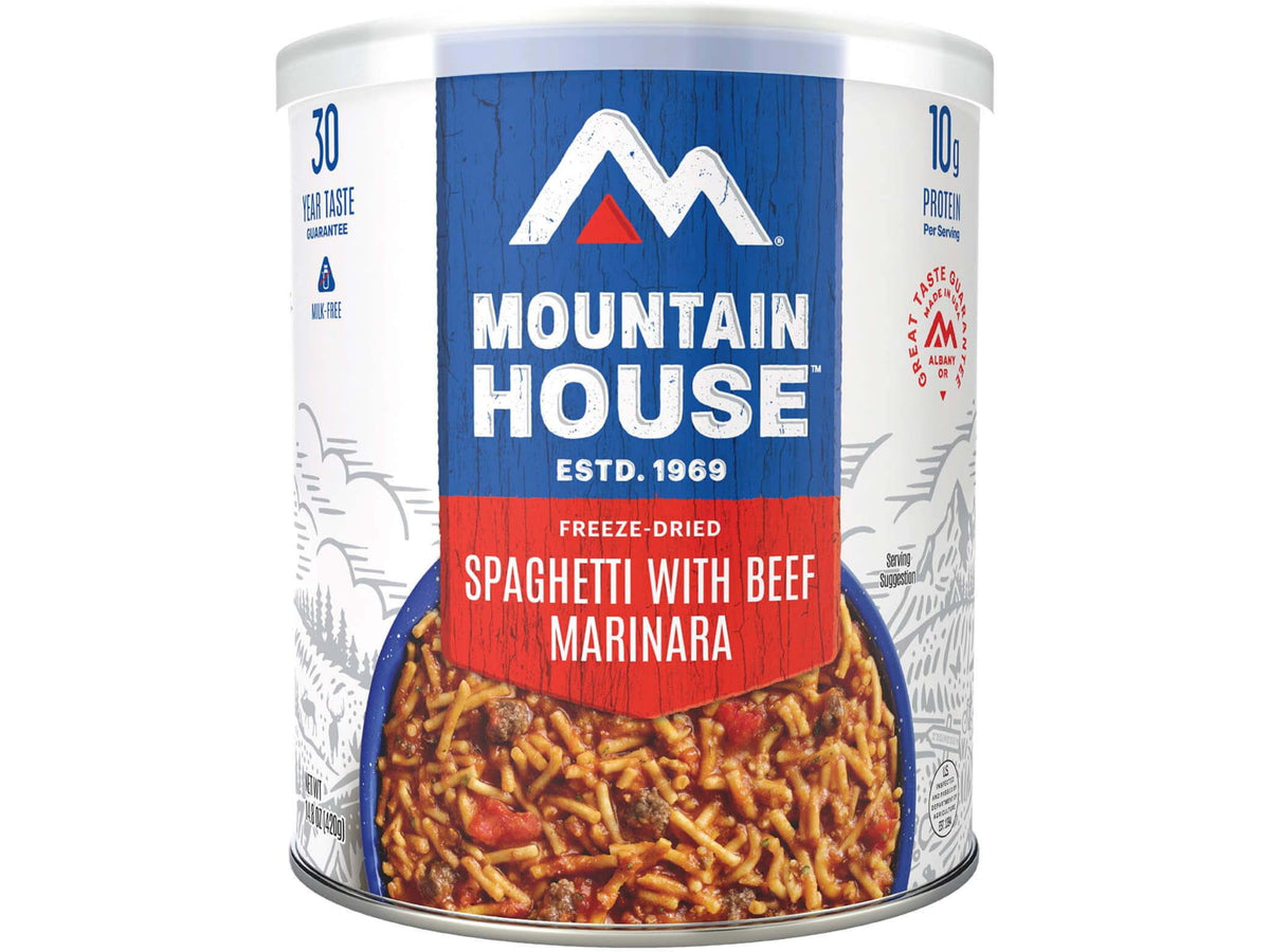 Mountain House Classic Spaghetti with Meat Sauce Can 1