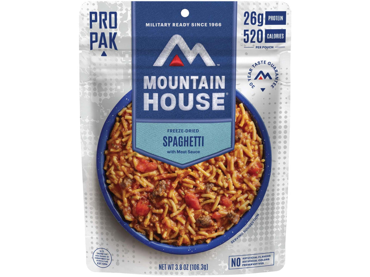 Mountain House Classic Spaghetti with Meat Sauce Pro-Pak 1