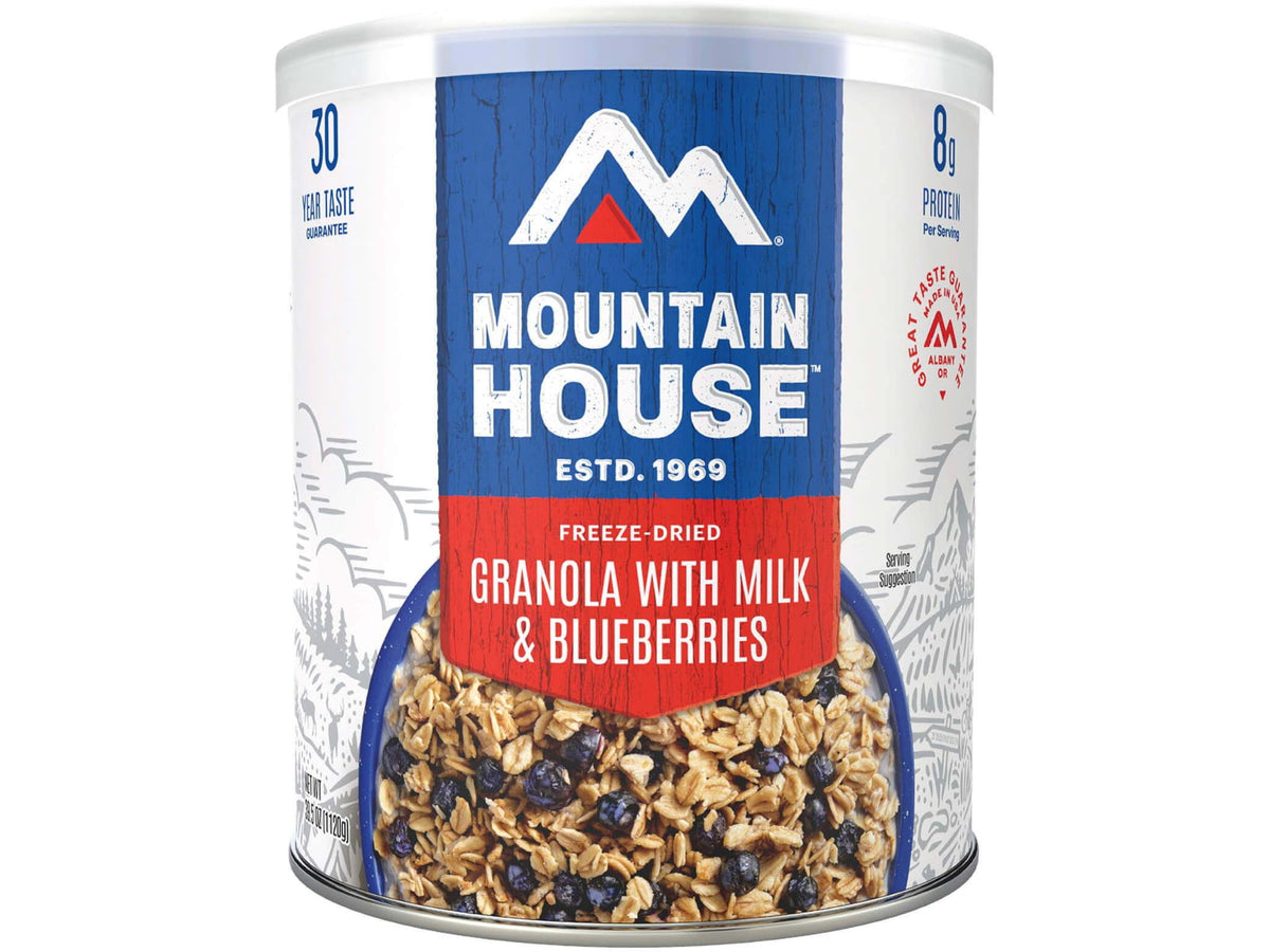 Mountain House Granola with Milk / Blueberries Can