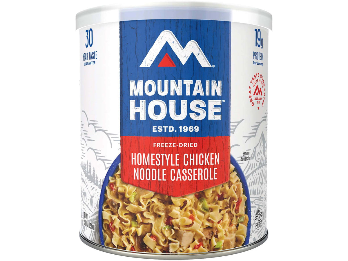Mountain House Homestyle Chicken Noodle Casserole Can 1