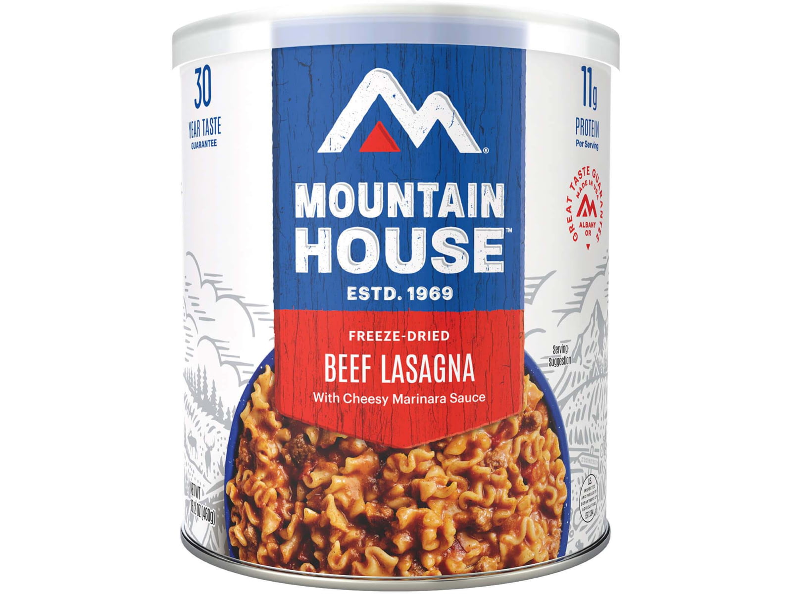 Mountain House Lasagna with Meat Sauce Can 1