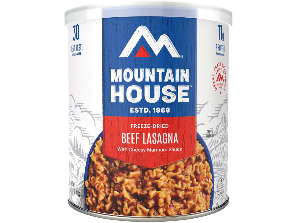 Mountain House Lasagna with Meat Sauce Can 1