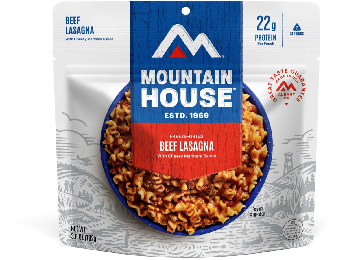 Mountain House Lasagna with Meat Sauce Pouch 2