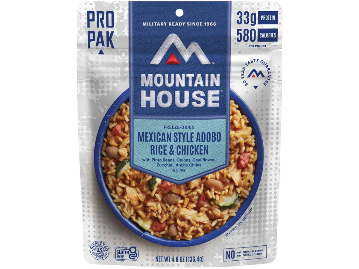 Mountain House Mexican Adobo Rice and Chicken Pouch 1
