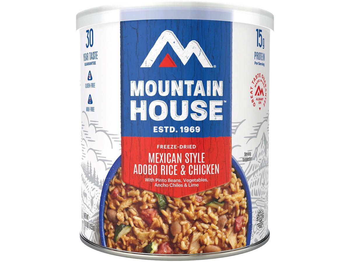 Mountain House Mexican Style Adobo Rice with Chicken Can 1