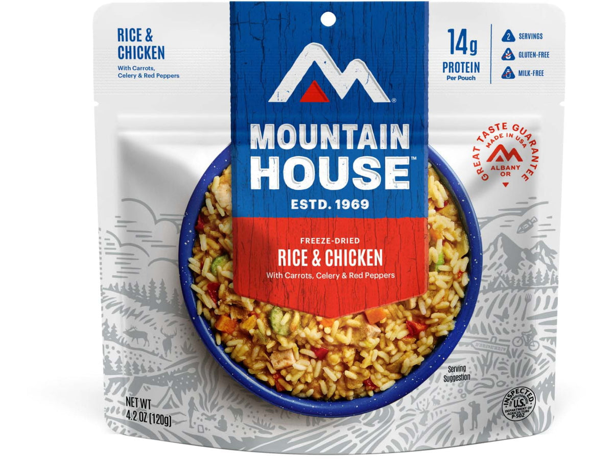 Mountain House Rice and Chicken Pouch 2