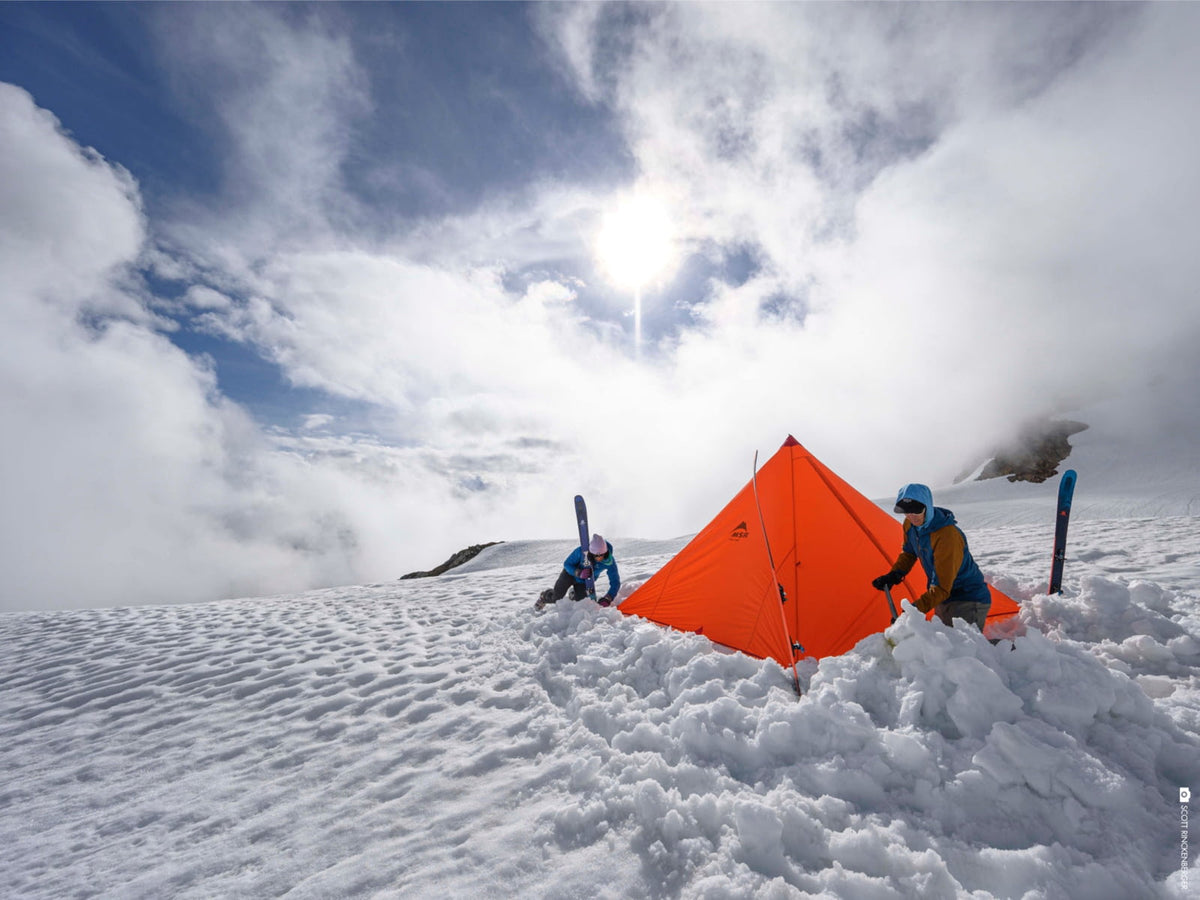 MSR Front Range Ultralight Tarp Shelter Orange 4 Person