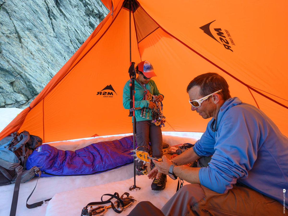 MSR Front Range Ultralight Tarp Shelter Orange 4 Person