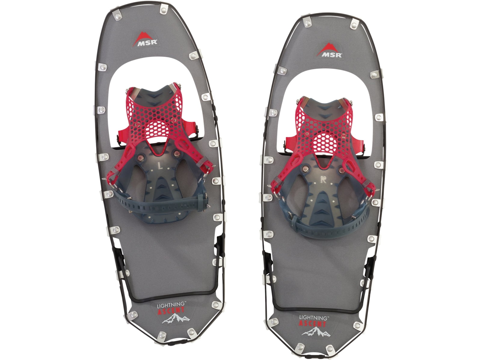 MSR LAscent Snowshoes - Men's Black 22in