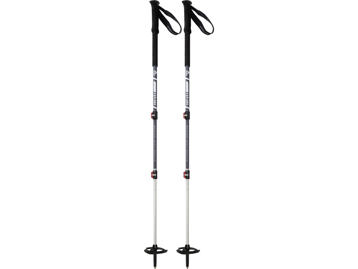MSR DynaLock Explore Backcountry Poles Steel Gray 64-140 CM 10238