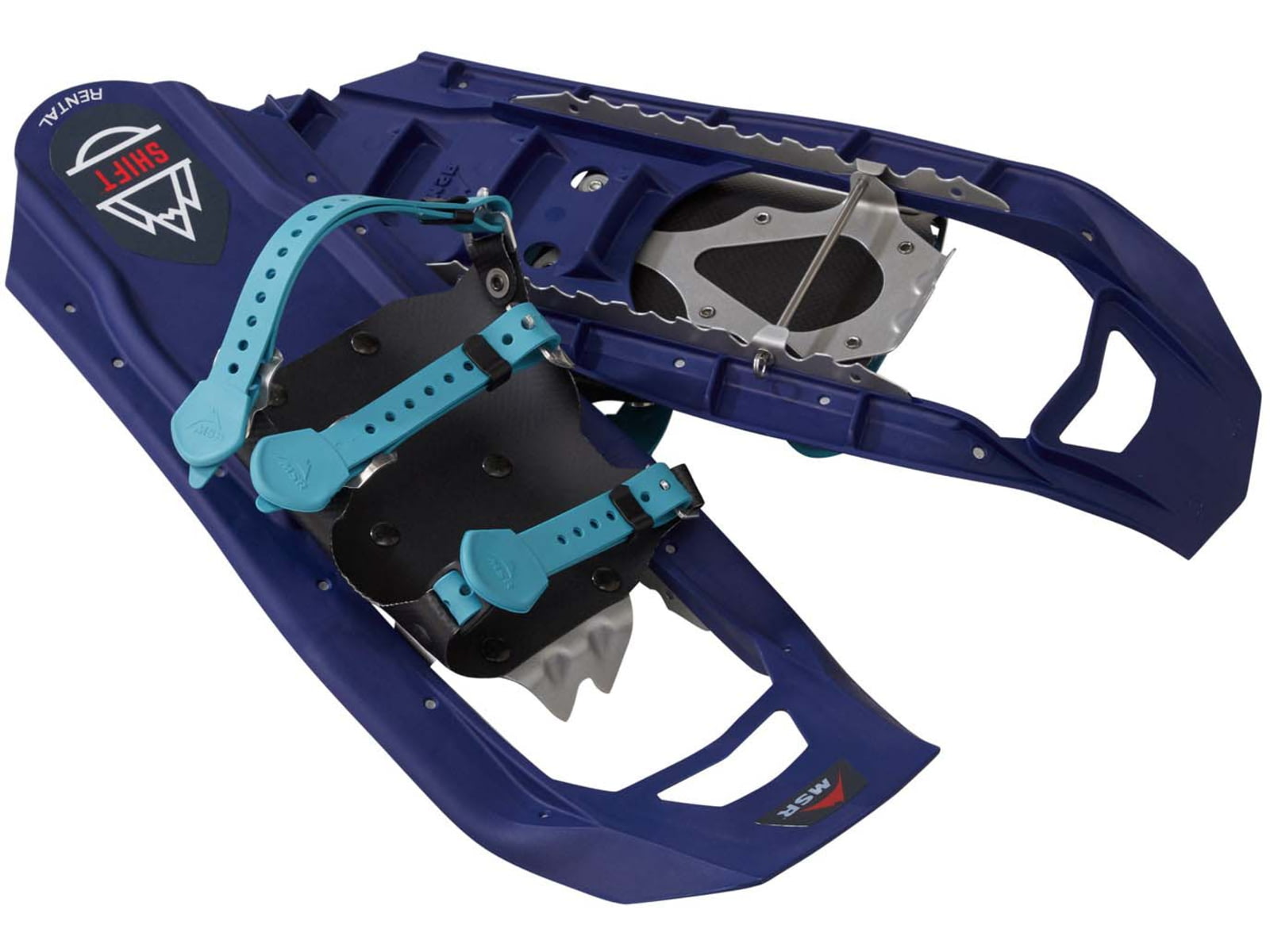 MSR Shift Tron Rental Snowshoes Blue 19in