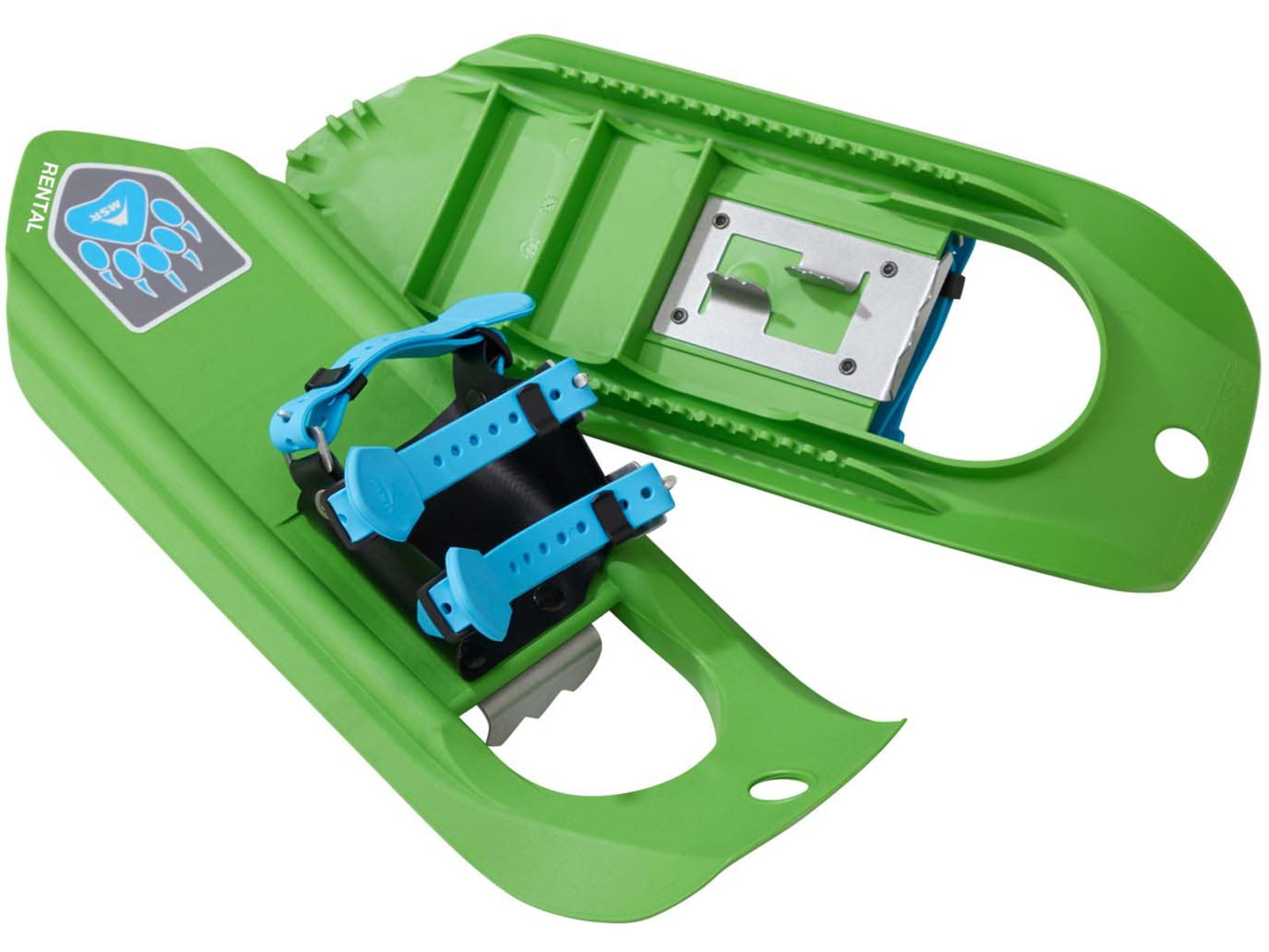 MSR Tyker Rental Snowshoes Dino Green 17in