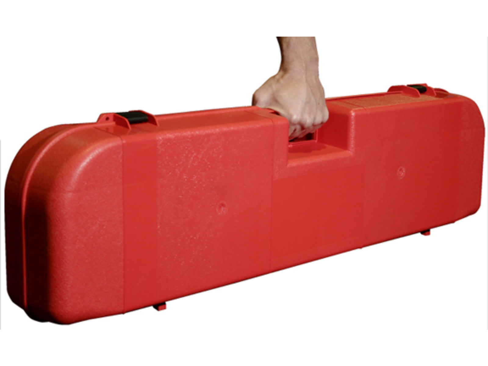 MTM Ice Fishing Rod Box Holds 8 Plus Accessories Red