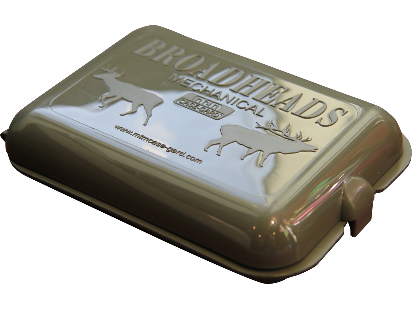 MTM Mechanical Broadhead Case Army Green BHM