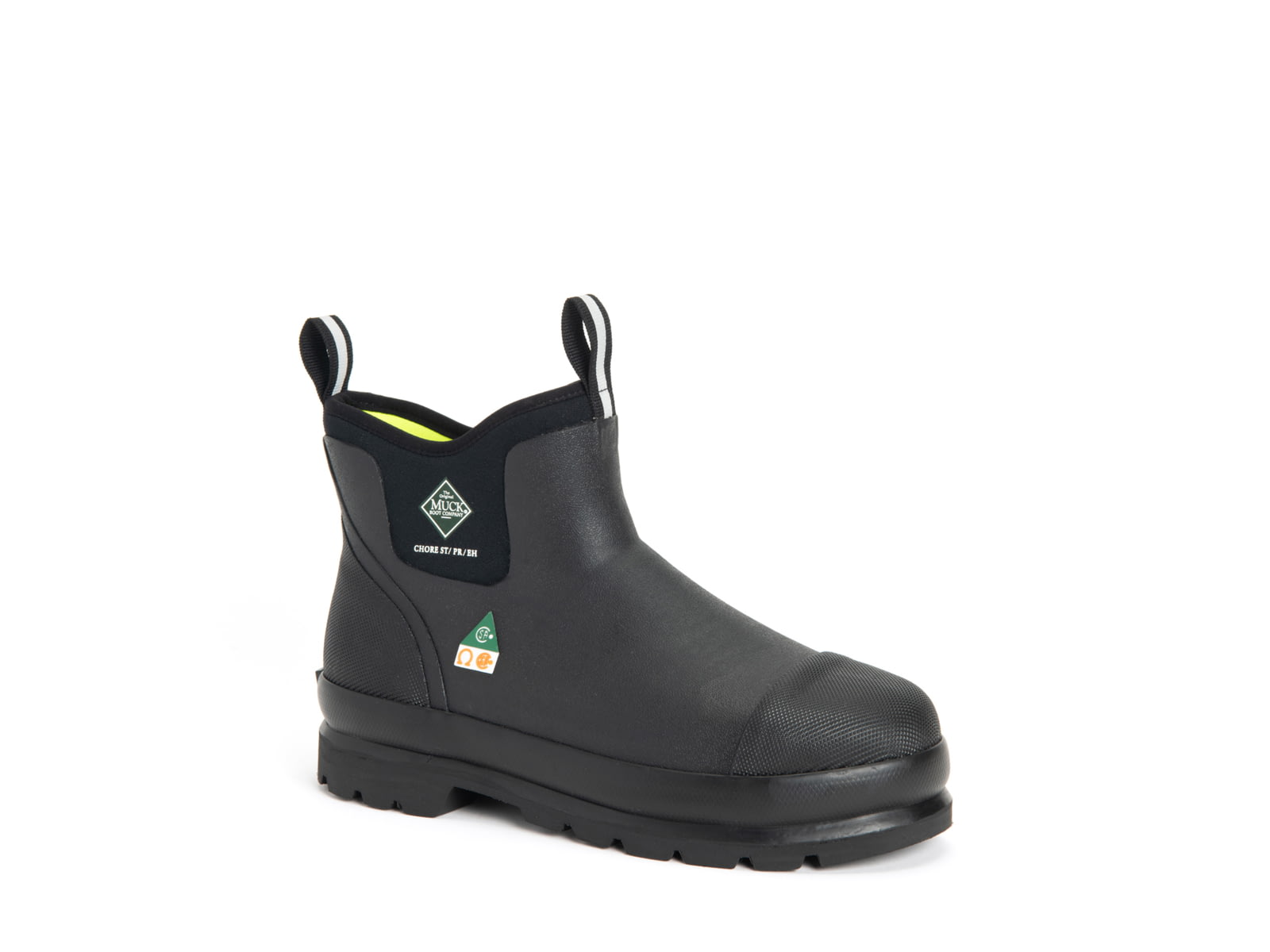 Muck Boots Chore Chelsea CSA Steel Toe Boots - Men's Black