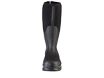 Muck Boots Chore Classic Tall Steel Toe Rubber Work Boots - Men's Black