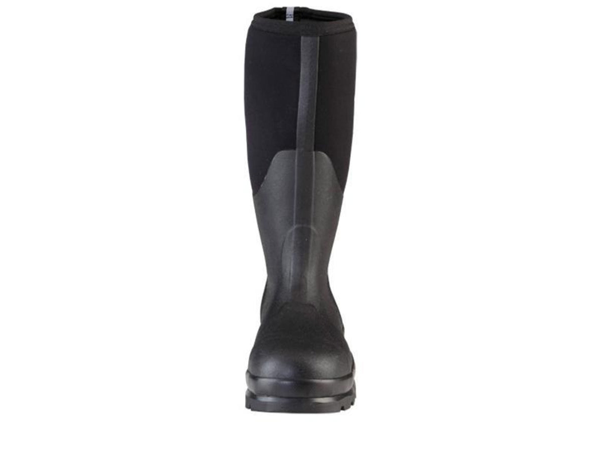 Muck Boots Chore Classic Tall Steel Toe Rubber Work Boots - Men's Black
