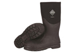 Muck Boots Chore Classic Tall Steel Toe Rubber Work Boots - Men's Black