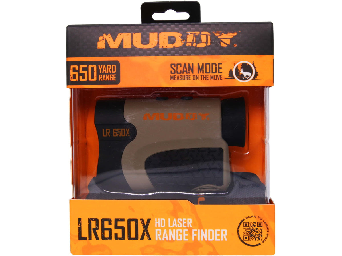Muddy 650 Yard Laser Range Finder Black/Grey MUD-LR650X