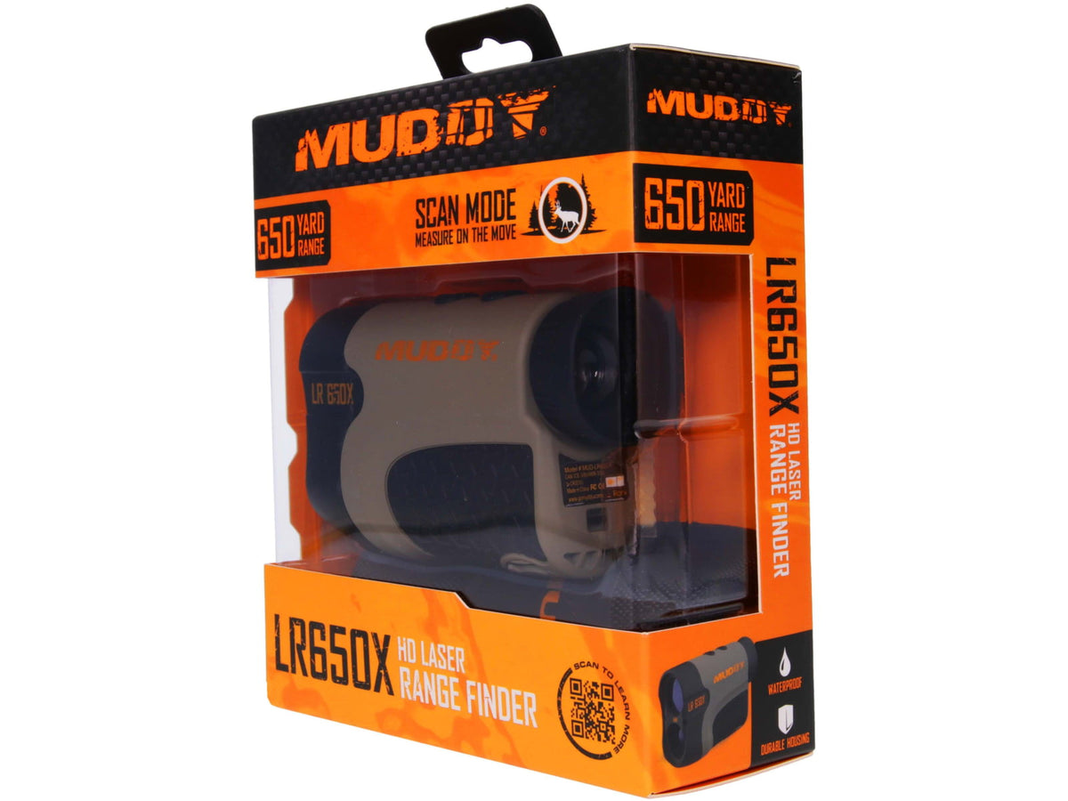 Muddy 650 Yard Laser Range Finder Black/Grey MUD-LR650X