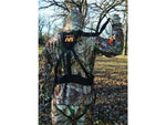 Muddy Diamondback Harness includes Lineman's Belt Tree Strap Suspension Releif Strap Caribiner Black/Orange MSH300
