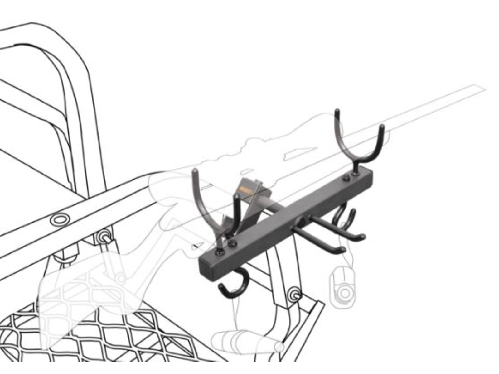 Muddy EZ Reach Treestand Organizer Black MTA-OR01