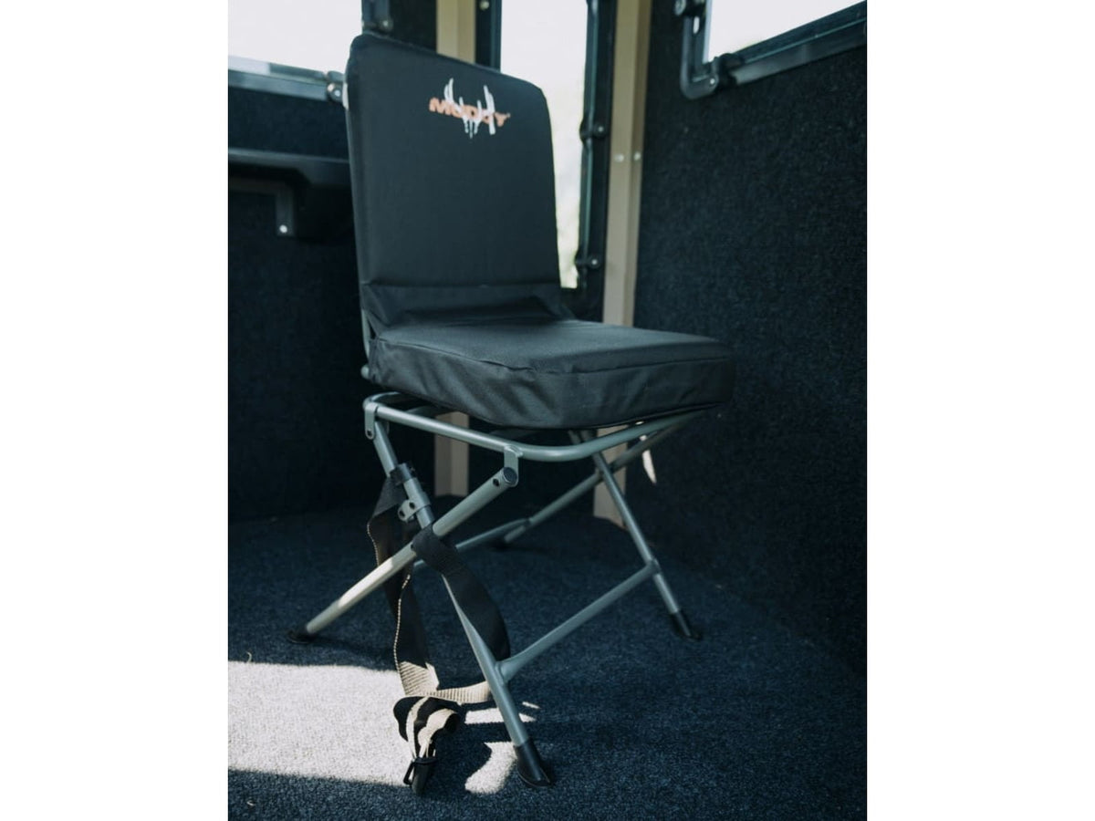 Muddy Padded Swivel Chair Black MUD-PSCHR