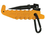 Muddy Single Screw In Hook includes Caribiner Black/Orange
