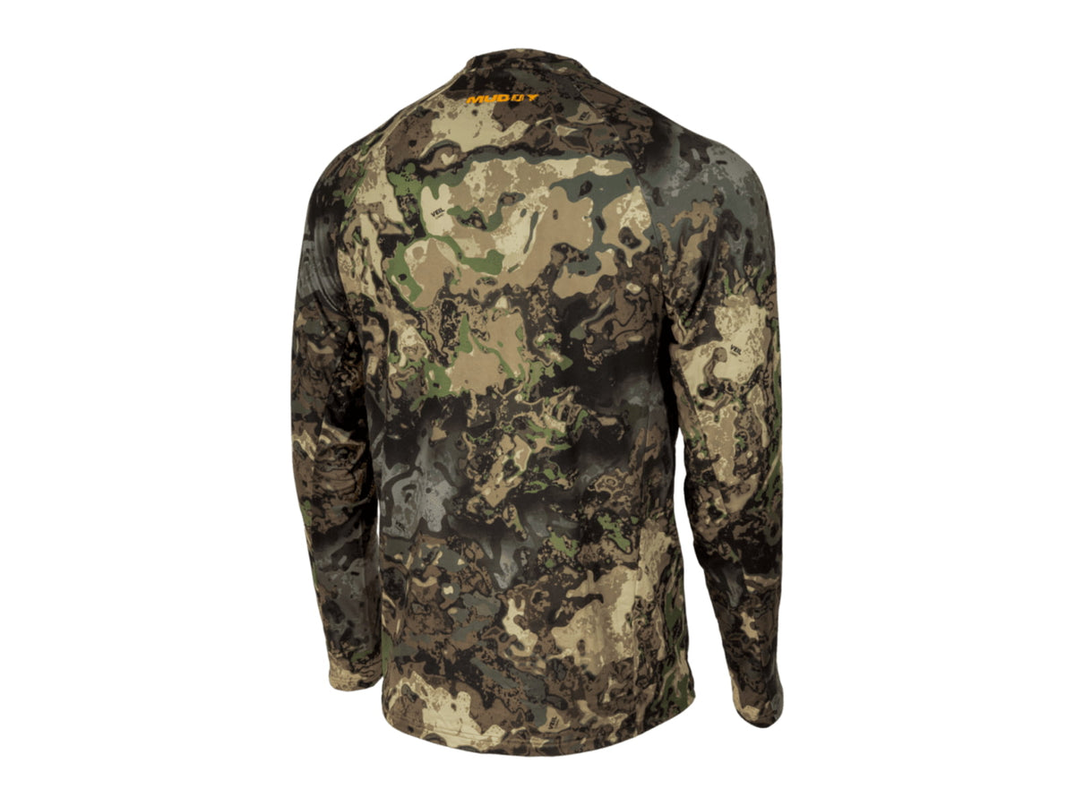 Muddy TRX Base Layer Crew Top - Men's Veil Canyon Hybrid XL MUD-BL-CRW-VCH-XL