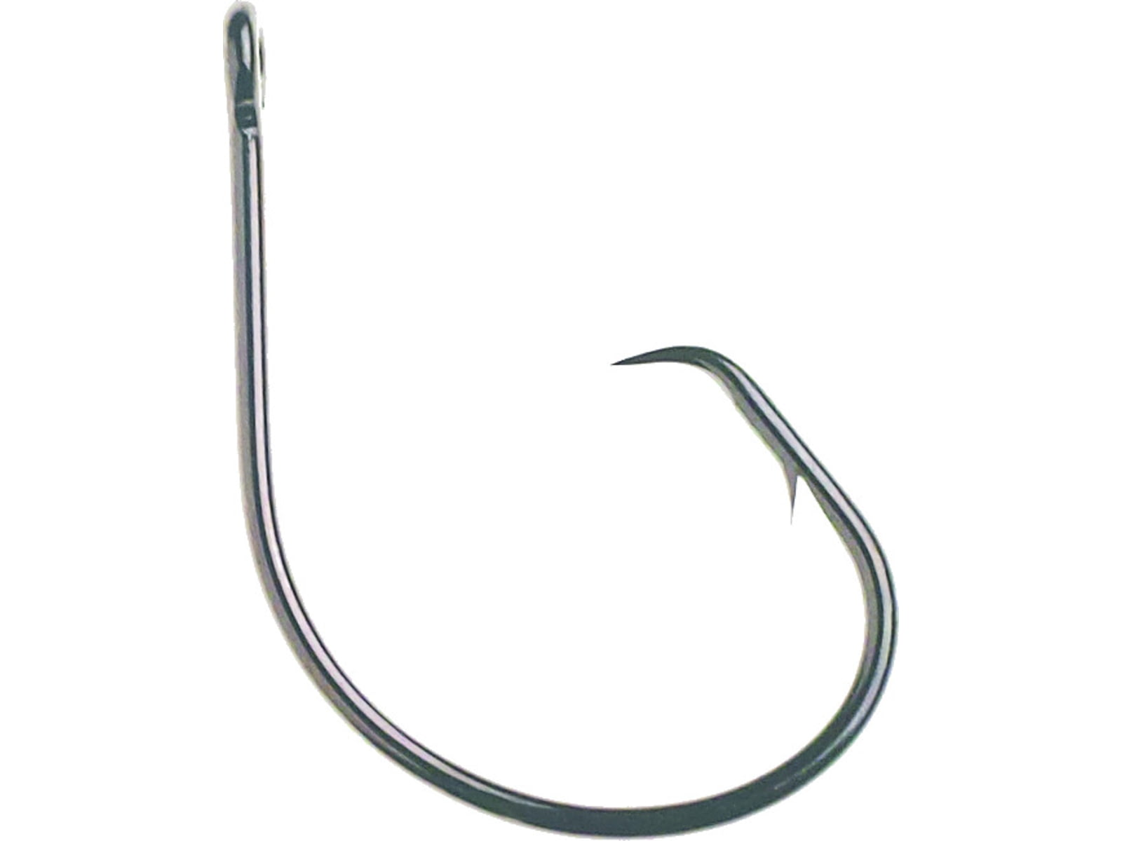 Mustad Classic Circle Hook Point Curved In Ringed Eye Black Nickel Size 4 10 per Pack