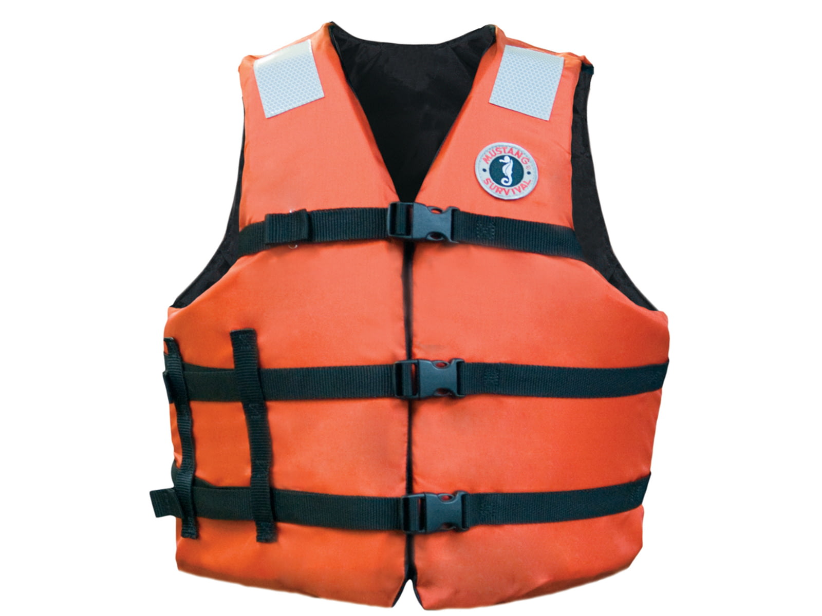 Mustang Survival Adult Universal Fit Industrial Flotation Vest - 30"-52" Vest - Orange MV3104T1