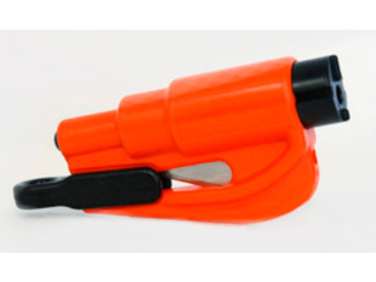 N-OV-8 Safety Res-Q-Me Window Breaker/Seat Belt Cutter Keychain