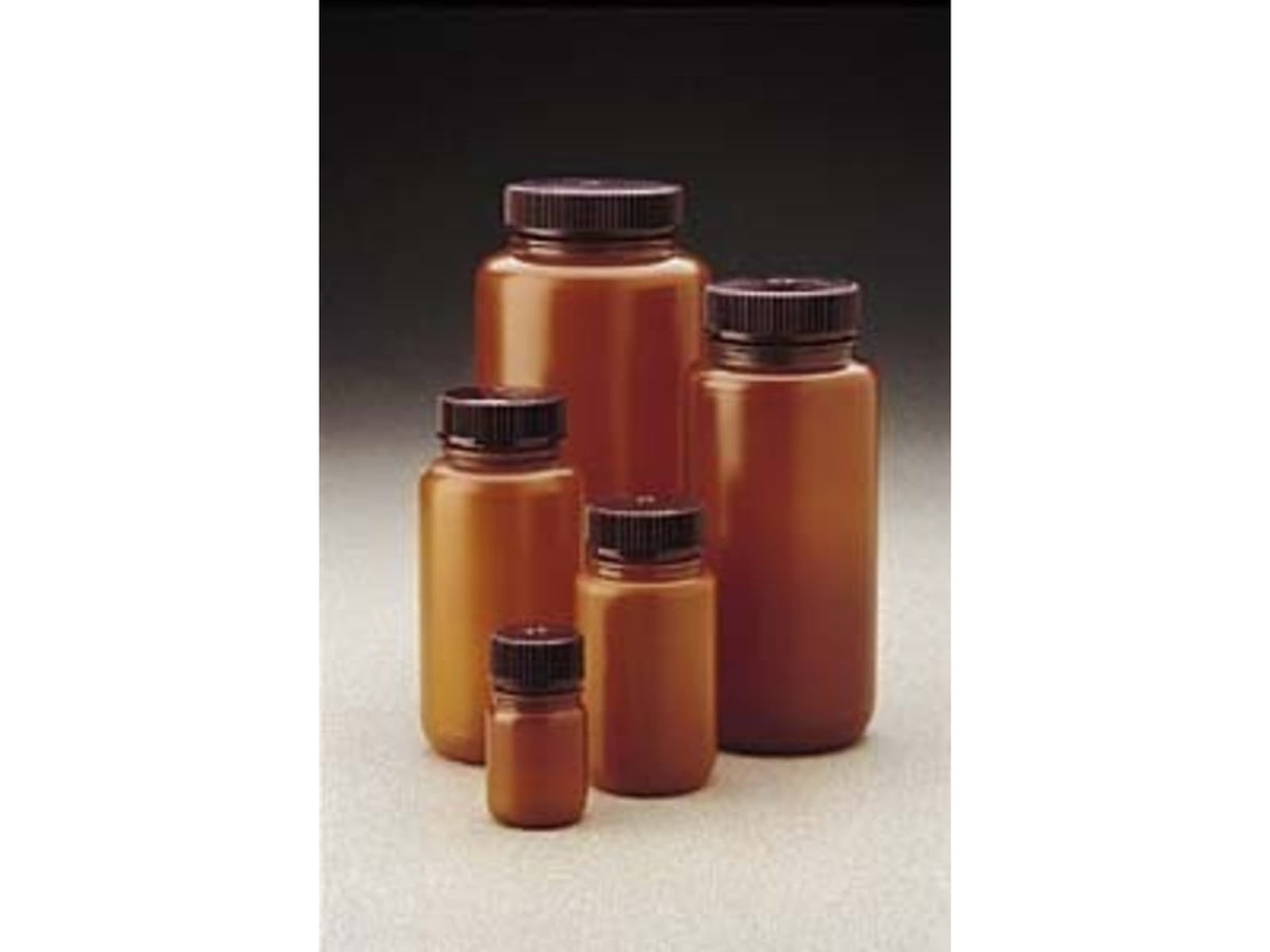 Nalge Nunc Bottle Pkg Wm Ambr 250ML CS250 312184-0008
