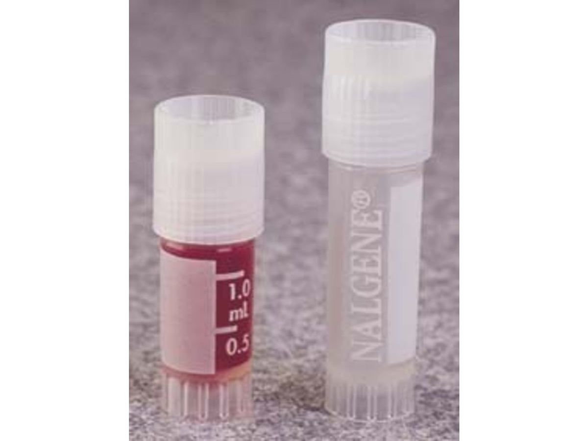 Nalge Nunc Cryogenic Vials Polypropylene Sterile External Thread with Screw Cap NALGENE 5000-0012