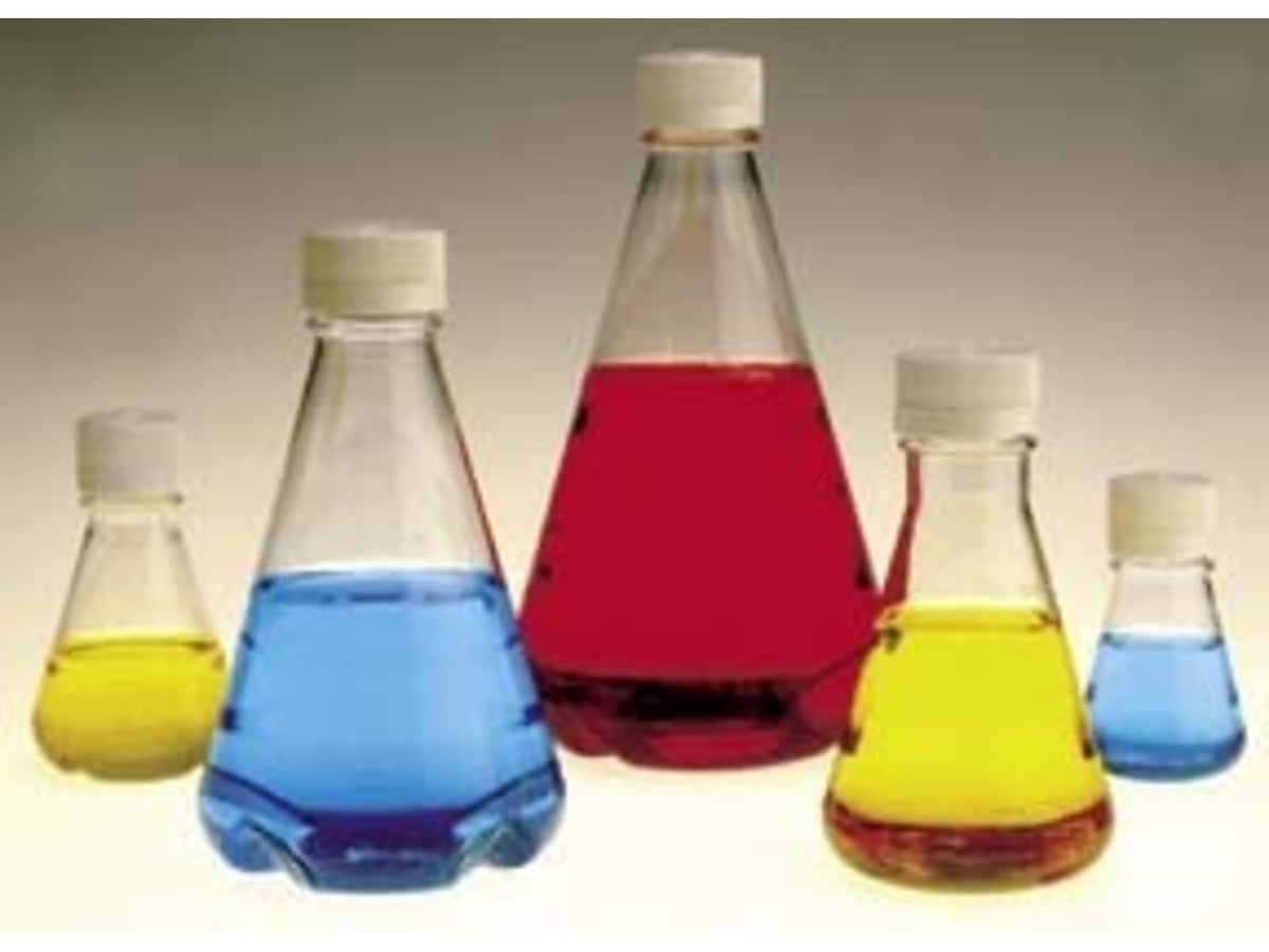 Nalge Nunc Disposable Erlenmeyer Flasks PETG Sterile NALGENE 4113-0125