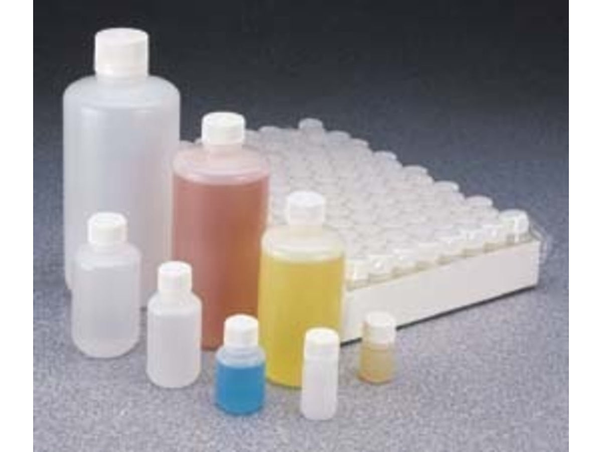 Nalge Nunc High-Density Polyethylene Bottles Sterile Narrow Mouth NALGENE 342089-0032