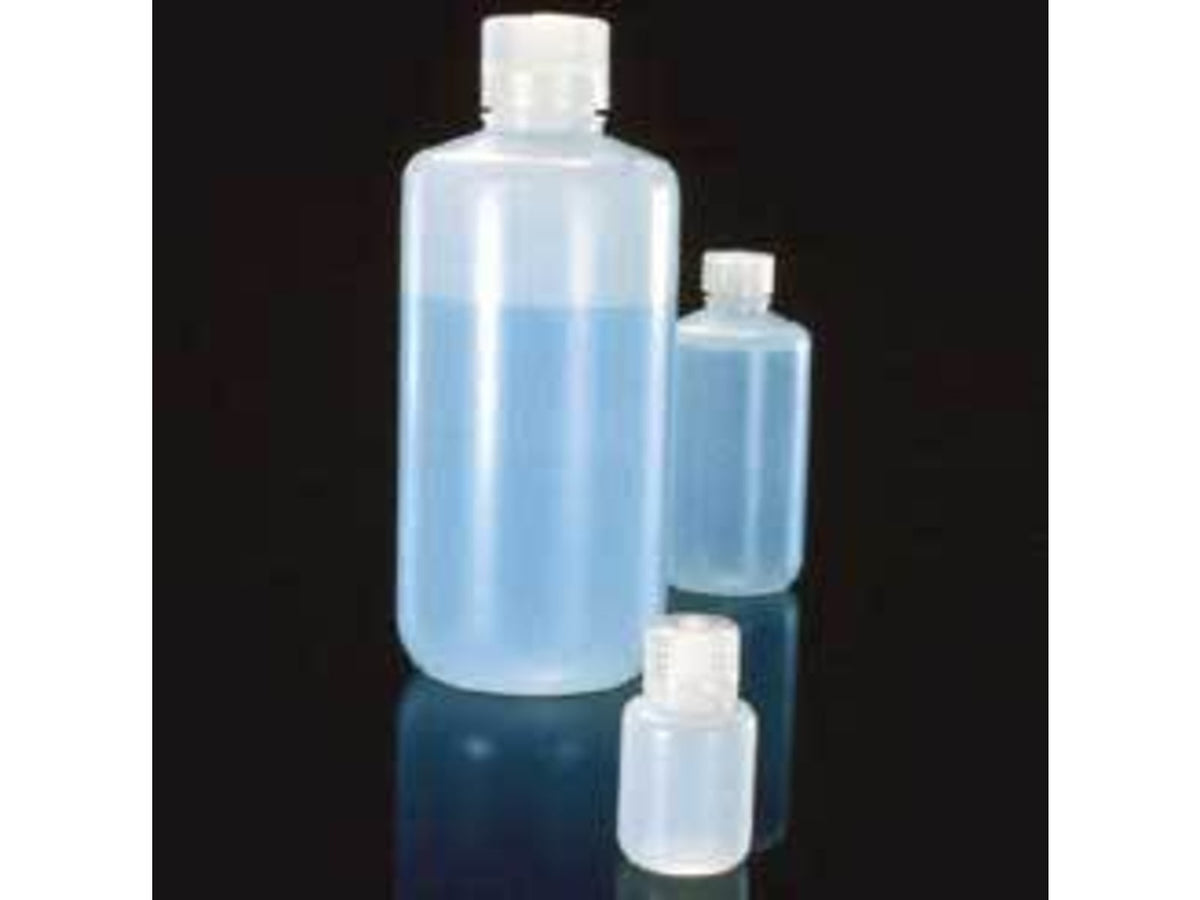 Nalge Nunc Low-Particulate Bottles High-Density Polyethylene Narrow Mouth with Screw Caps NALGENE 382099-0500