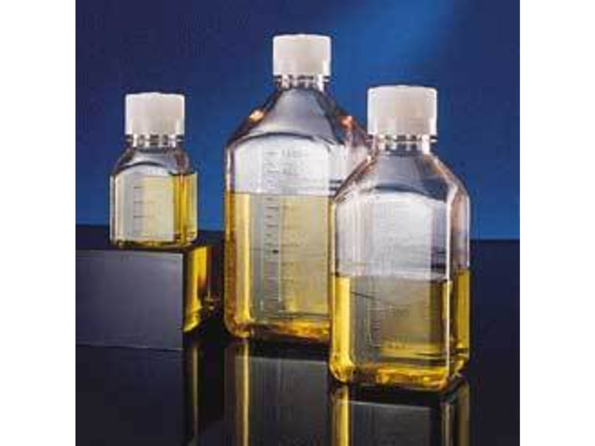 Nalge Nunc Square Media Bottles PETG Sterile Graduated NALGENE 2019-1000
