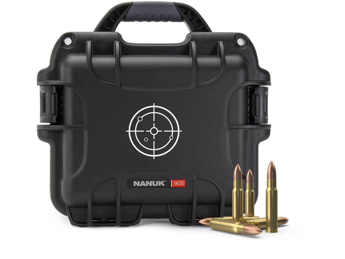 Nanuk 905 Waterproof Ammo Case Black Small 905S-000BK-PA0-AMM01