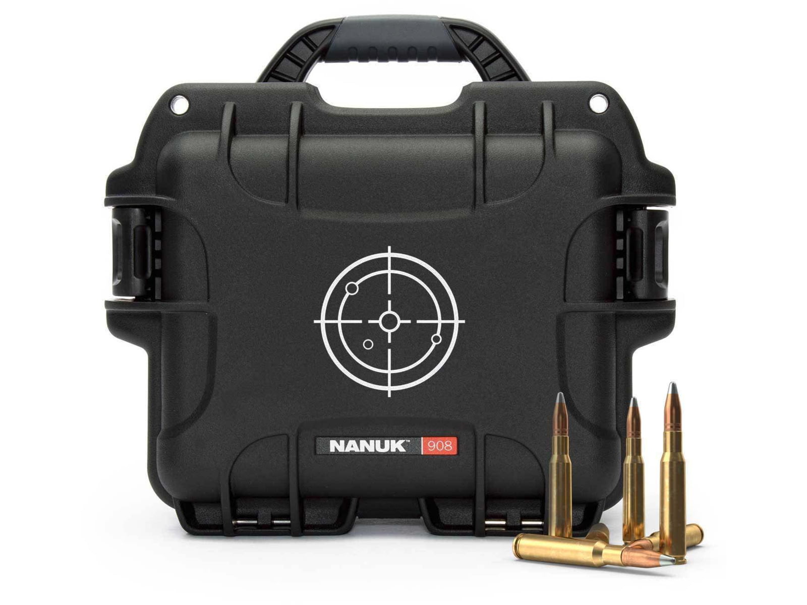Nanuk 908 Waterproof Ammo Case Black Small 908S-000BK-PA0-AMM01