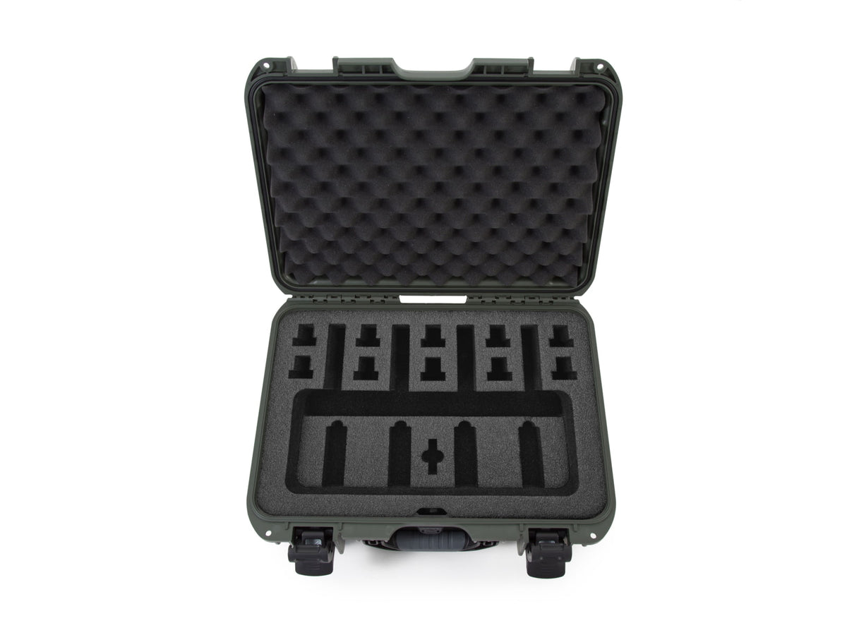 Nanuk 925 4 UP Gun Case w/ Foam Olive Medium