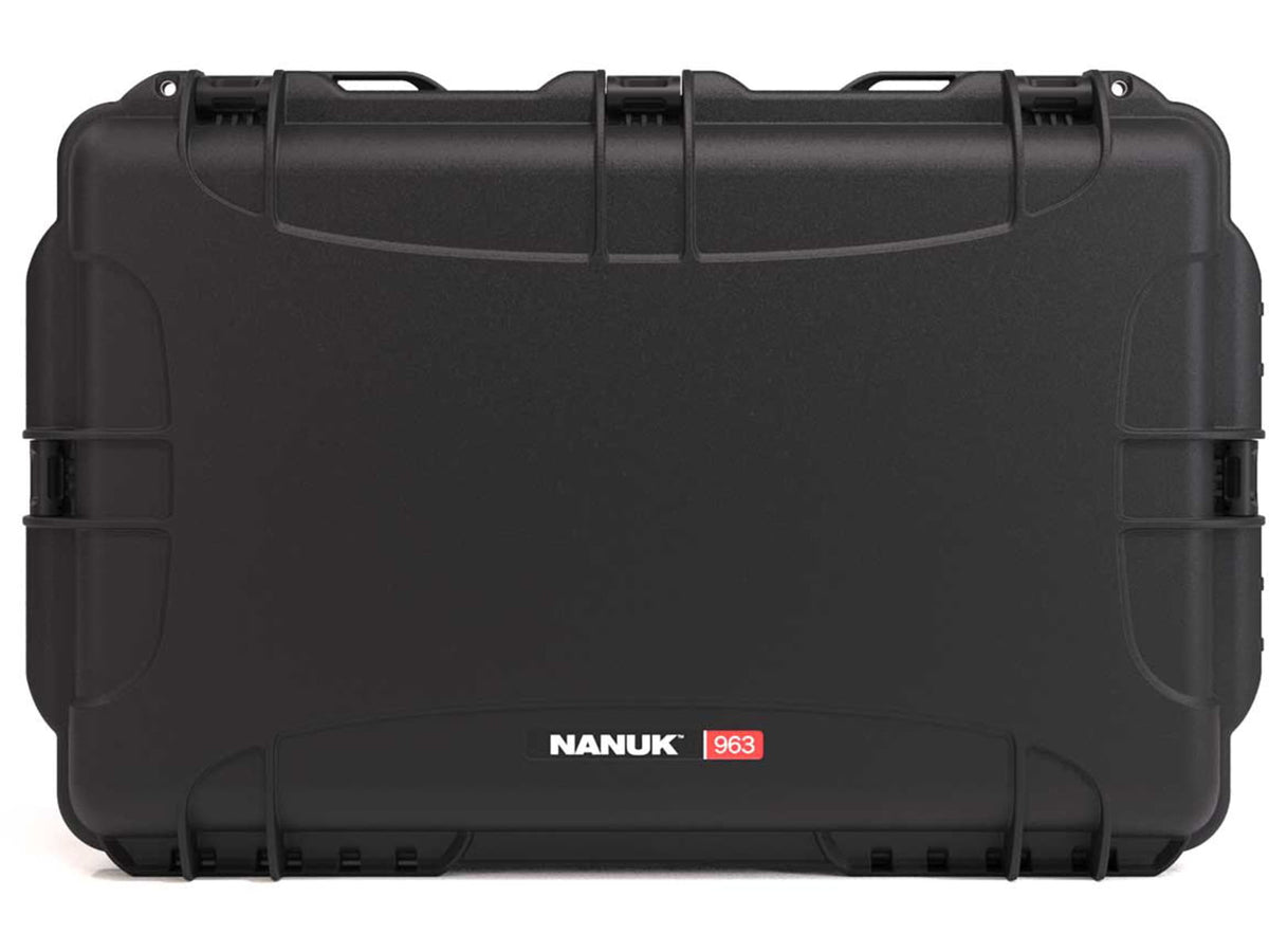 Nanuk 963 Protective Case w/Padded Divider Black Large 963S-020BK-0A0
