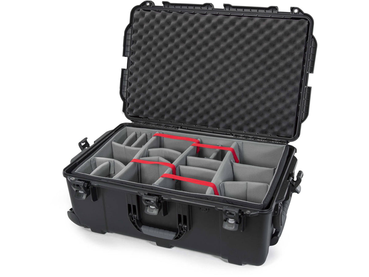 Nanuk 963 Protective Case w/Padded Divider Black Large 963S-020BK-0A0