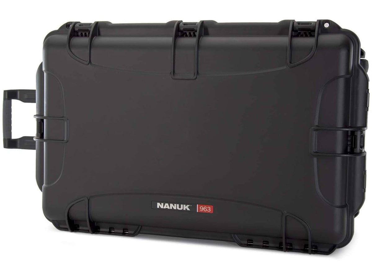 Nanuk 963 Hard Plastic Case Black Large 963S-000BK-0A0