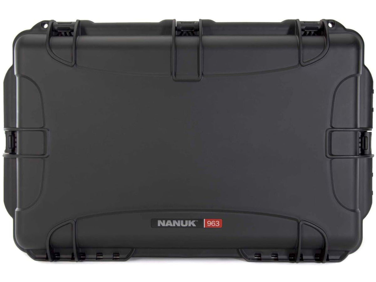 Nanuk 963 Hard Plastic Case Black Large 963S-000BK-0A0