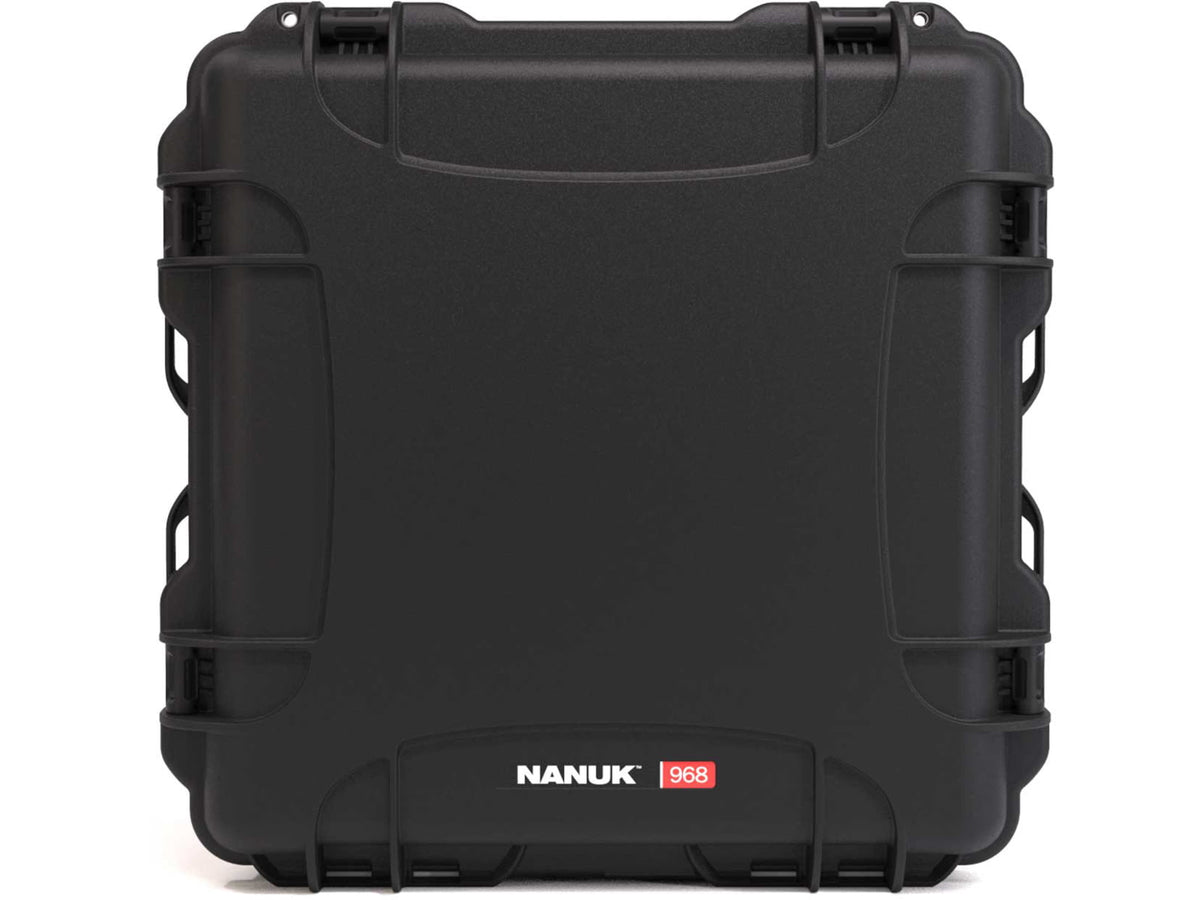 Nanuk 968 Protective Case w/Padded Divider Black Large 968S-020BK-0A0